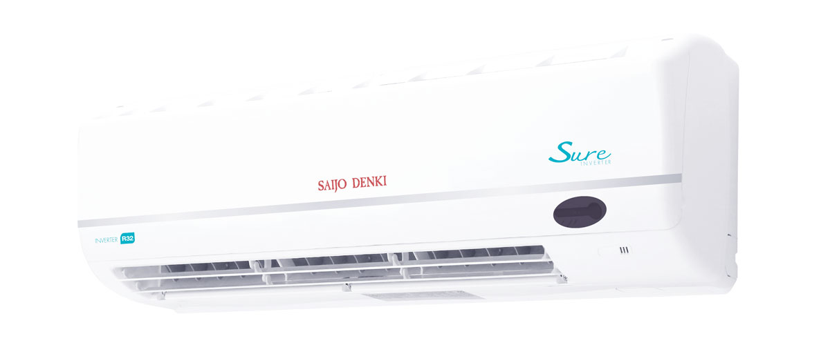 แอร์SAIJO DENKI แบบ ติดผนัง รุ่น ULTRAFINE INVERTER R-32  NEW 2021