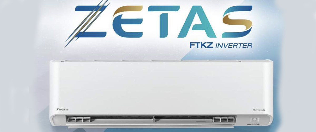  แอร์ DAIKIN Zetas Inverter (FTKZ-VV2S) เซตัส